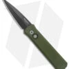 Pro-Tech Godson Automatic Knife Green (3.15" Black) 721-Green 2 Pro-Tech Godson Automatic Knife Green (3.15" Black) 721-Green -Benchmade Store Pro Tech Godson Auto Green Black 721 Green BHQ 139792 jr