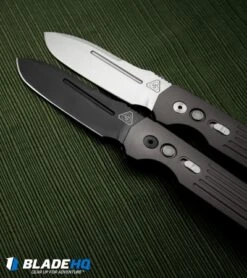 Prometheus Design Werx Invictus MIL-LE Edition Automatic Knife (3.5" Black) PDW -Benchmade Store Prometheus Design Werxs PDW Protech Invictus gray blk BHQ 68413 sw BHQ 68412 dl