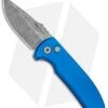 Pro-Tech Les George SBR Automatic Knife Blue Aluminum (2.6" Acid Wash) 1 Pro-Tech Les George SBR Automatic Knife Blue Aluminum (2.6" Acid Wash) -Benchmade Store Protech Les George SBR Auto Blue Alum Acid Wash LG411 BLUE BHQ 97049 jr