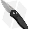 Protech Sprint Automatic Knife Black W/ Carbon Fiber (1.95" Stonewash) 2915