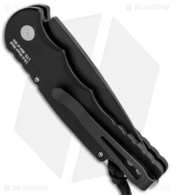 Pro-Tech TR-5 Skull Tactical Response Automatic Knife Black (3.25" Black) -Benchmade Store Protech TR 5 Skull Tactical Response Auto Black Black TR 5.70 BHQ 86320 jr side