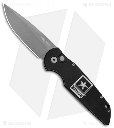 Pro-Tech US ARMY TR-3 Tactical Response Automatic Knife (3.5" Bead Blast) Pro-Tech US ARMY TR-3 Tactical Response Automatic Knife (3.5" Bead Blast) -Benchmade Store Protech US ARMY TR 3 Tactical Response Auto BB MIL A003 BHQ 93710 jr