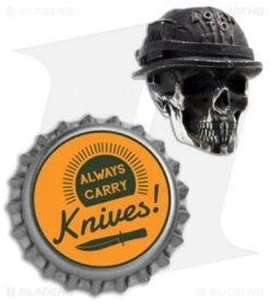 RUS Beads Shop Born To Kill Skull Lanyard Bead -Benchmade Store RUS Beads Shop Born to Kill Skull Lanyard Bead BHQ 74719 jr bottlecap