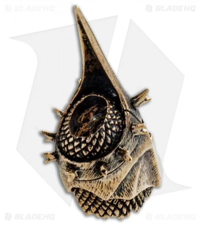 RUS Beads Shop Dragon Rider Lanyard Bead - Bronze RUS Beads Shop Dragon Rider Lanyard Bead - Bronze -Benchmade Store RUS Beads Shop Dragon Rider Lanyard Bead Bronze BHQ 83056 jr back