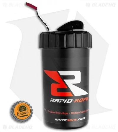 Rapid Rope 1100lb (120 Ft.) White Rapid Rope 1100lb (120 Ft.) White -Benchmade Store Rapid Rope 1100lb 120 Feet White BHQ 118308 jr bottlecap