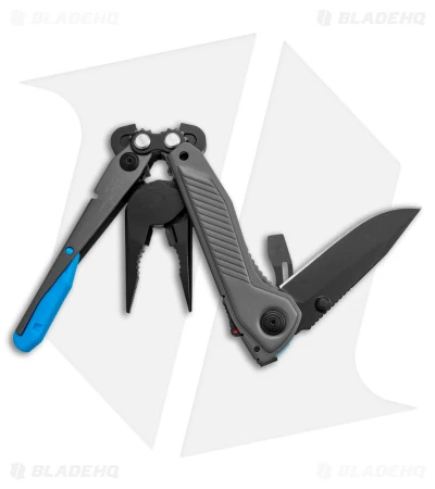 SOG Flash MT 7-in-1 Multi-Tool (Urban Gray/Cyan) SOG Flash MT 7-in-1 Multi-Tool (Urban Gray/Cyan) -Benchmade Store SOG Flash MT 7 in 1 Multi Tool Urban Gray Cyan BHQ 140876 jr open