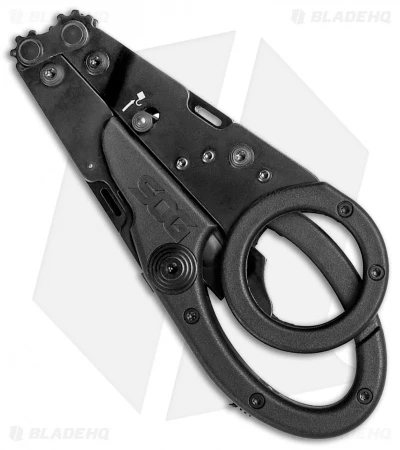 SOG Parashears Multi-Tool Scissors Black 23-125-01-43 SOG Parashears Multi-Tool Scissors Black 23-125-01-43 -Benchmade Store SOG Parashears Multi Tool Scissors Black BHQ 99511 jr side