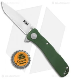 SOG Twitch II Spring Assisted Knife Moss (2.68" Satin) TWI210-BX 5 SOG Twitch II Spring Assisted Knife Moss (2.68" Satin) TWI210-BX -Benchmade Store SOG Twitch II SA Moss Satin TWI210 BX BHQ 104062 jr bottlecap