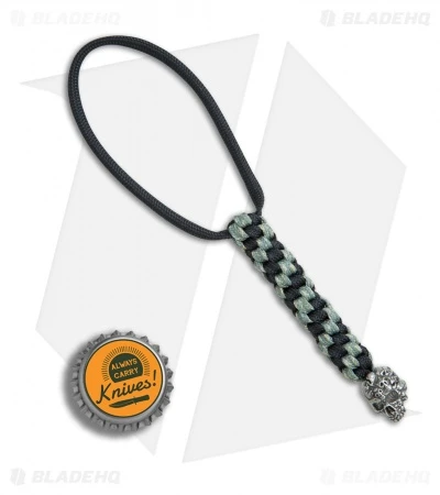 Schmuckatelli Mind Skull Lanyard w/ Skull Bead Schmuckatelli Mind Skull Lanyard W/ Skull Bead -Benchmade Store Schmuckatelli Mind Skull Lanyard skull bead BHQ 78500 er bottlecap