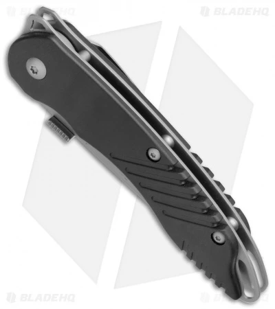 Schrade Extreme Survival Spring Assisted Knife Black ABS (3" Bead Blast) SCHA1 Schrade Extreme Survival Spring Assisted Knife Black ABS (3" Bead Blast) SCHA1 -Benchmade Store Schrade Extreme Survival Black ABS BB SCHA1 BHQ 2830 jr spine