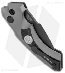 Hogue Sig Sauer EX-A05 Spear Point Automatic Knife Gray (3.5" Black) 36532 -Benchmade Store Sig Knives EX A05 Spear Point FDE SW BHQ 84601 er side jr