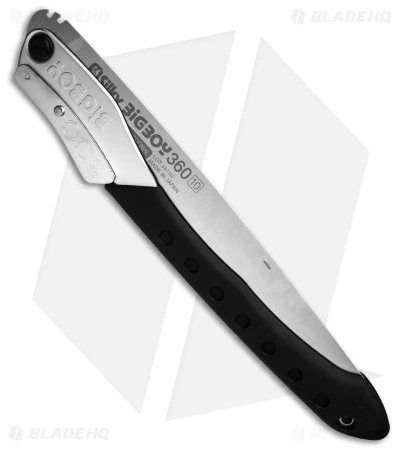 Silky Bigboy 14.2" Folding Handsaw - Black Silky Bigboy 14.2" Folding Handsaw - Black -Benchmade Store Silky Bigboy 14in Folding Handsaw Black BHQ 97338 td side