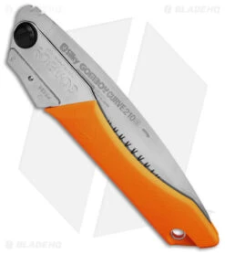 Silky Gomboy Curve 8.5" Folding Saw - Orange -Benchmade Store Silky Gomboy Curve 210mm BHQ 62310 td side