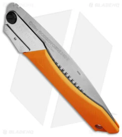 Silky Gomboy Curve 9.75" Folding Saw - Orange -Benchmade Store Silky Gomboy Curve 240mm Handsaw BHQ 97344 td side
