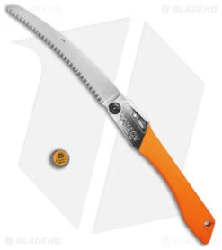 Silky Gomboy Curve 9.75" Folding Saw - Orange -Benchmade Store Silky Gomboy Curve 240mm Handsaw BHQ 97344 td size