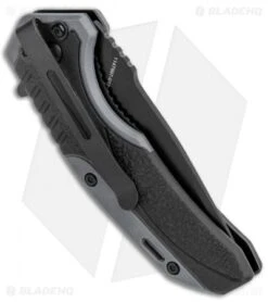 Smith & Wesson M&P Shield Spring Assisted Knife Gray (2.8" Blade) 4 Smith & Wesson M&P Shield Spring Assisted Knife Gray (2.8" Blade) -Benchmade Store Smith and Wesson MP Shield SA Rubberized Black Gray Black BHQ 125124 jr side