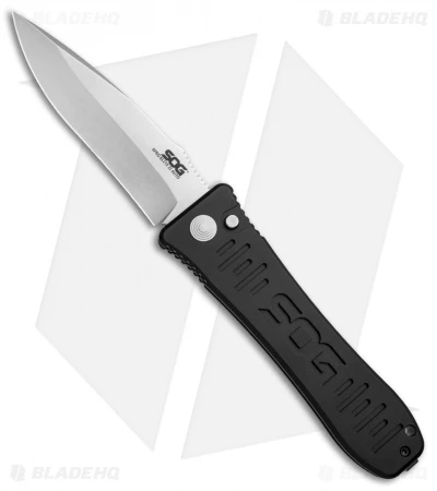 SOG Spec Elite II Automatic Knife (4" Satin) SE-61 SOG Spec Elite II Automatic Knife (4" Satin) SE-61 -Benchmade Store Sog spec elite ii large SE 61 BHQ 8484 dl