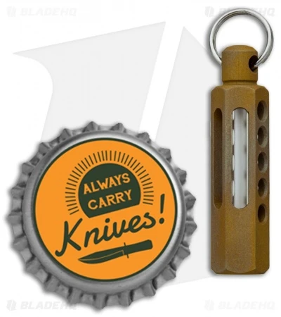 Spalinger Brass Hex Tritium Lantern (Blasted + Torched) Spalinger Brass Hex Tritium Lantern (Blasted + Torched) -Benchmade Store Spalinger Brass Hex Tritium Lantern Blasted and Torched BHQ 83536 jr purple bottlecap