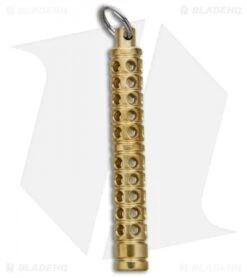 Spalinger Gear Brass Round XL Grooved Tritium Lantern (Satin) 4 Spalinger Gear Brass Round XL Grooved Tritium Lantern (Satin) -Benchmade Store Spalinger Gear Tritium Lantern XL Brass BHQ 87160 jr purple