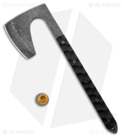 Stroup Knives Viking Axe Black G-10 W/ Kydex Sheath -Benchmade Store Stroup Knives Tomahawk Viking Black G 10 BHQ 158085 jr bottlecap