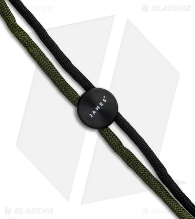 James Brand The Ulu Lanyard w/ Black Stainless Steel Bead James Brand The Ulu Lanyard W/ Black Stainless Steel Bead -Benchmade Store The James Brand The Ulu Lanyard Black SS Bead ES202903 10 BHQ 88098 jr