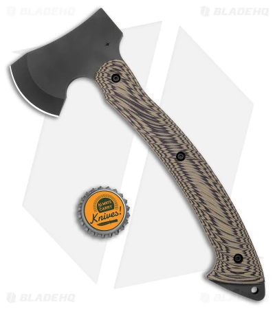 Toor Knives Camp Axe Ranger Green (12" Black) Toor Knives Camp Axe Ranger Green (12" Black) -Benchmade Store Toor Knives Camp Axe Ranger Green Black BHQ 180369 KC Bottlecap