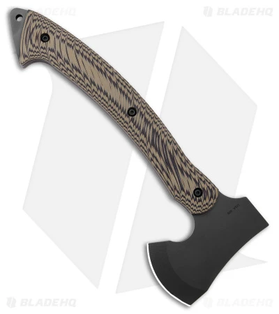 Toor Knives Camp Axe Ranger Green (12" Black) Toor Knives Camp Axe Ranger Green (12" Black) -Benchmade Store Toor Knives Camp Axe Ranger Green Black BHQ 180369 KC side