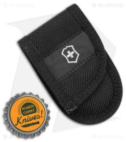 Victorinox Black Cordura Belt Pouch -Benchmade Store Victorinox Cordura Belt Pouch Black BHQ 109325 jr bottlecap