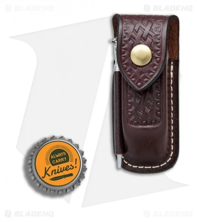 Victorinox Zermatt XL Brown Leather Belt Sheath w/ Sharpening Steel 33212 Victorinox Zermatt XL Brown Leather Belt Sheath W/ Sharpening Steel 33212 -Benchmade Store Victorinox Zermatt XL Brown leather belt sheath sharpening steel BHQ 64558 er bottlecap
