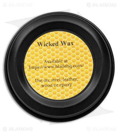 Wicked Wax by DiPrete Forge Knife Protectant 0.5 oz. Tin Wicked Wax By DiPrete Forge Knife Protectant 0.5 Oz. Tin -Benchmade Store Wicked Wax Knife Protectant .5oz Tin BHQ 176467 jr bottom