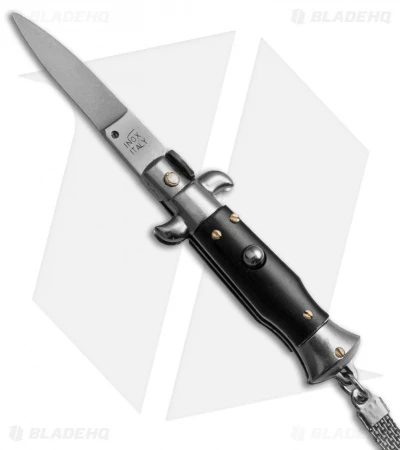 SKM 4" Keychain Stiletto Automatic Knife Black (1.6" Satin Flat) SKM 4" Keychain Stiletto Automatic Knife Black (1.6" Satin Flat) -Benchmade Store akc 4 keychain stilletto black