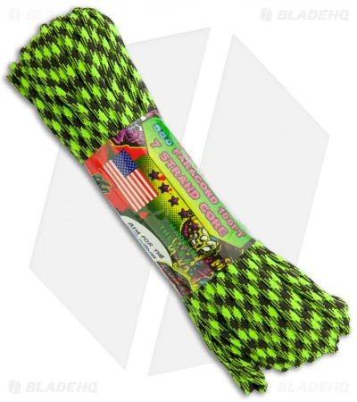Zombie Edition Outbreak 550 Paracord Nylon Braided 7-Strand Core (100') USA Zombie Edition Outbreak 550 Paracord Nylon Braided 7-Strand Core (100') USA -Benchmade Store atwood rope zombie edition outbreak