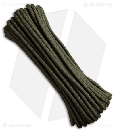 War Ready Battle Cord OD Green 7-Strand Core (50') USA War Ready Battle Cord OD Green 7-Strand Core (50') USA -Benchmade Store atwood war ready battle cord rg1124 jm