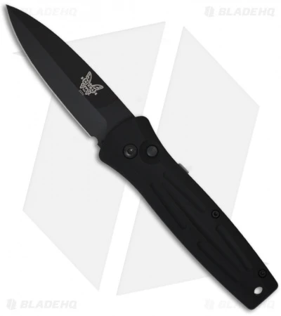 Benchmade Mel Pardue 3550 Automatic Knife (2.98" Black) 3550BK Benchmade Mel Pardue 3550 Automatic Knife (2.98" Black) 3550BK -Benchmade Store benchmade 3550bk pardue auto new