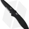 Benchmade 580SBK Barrage Spring Assist Axis Lock (3.6" Black Serr) -Benchmade Store benchmade 580sbk barrage