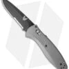 Benchmade Barrage AXIS-Assist Knife Gray G-10 (3.6" Black Serr) 580SBK-2 2 Benchmade Barrage AXIS-Assist Knife Gray G-10 (3.6" Black Serr) 580SBK-2 -Benchmade Store benchmade barrage 580sbk 2 cm