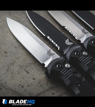 Benchmade 4400 Casbah Automatic Knife Black Grivory (3.4" Satin) Benchmade 4400 Casbah Automatic Knife Black Grivory (3.4" Satin) -Benchmade Store benchmade casbah variety sw black plain serr dl 2