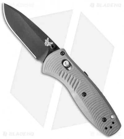 Benchmade Mini Barrage AXIS-Assist Knife Gray G-10 (2.91" Black) 585BK-2 Benchmade Mini Barrage AXIS-Assist Knife Gray G-10 (2.91" Black) 585BK-2 -Benchmade Store benchmade mini barrage 585bk 2 cm