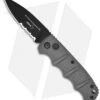 Boker Kalashnikov Automatic Knife Gray (3.25" D2 Black Serr) -Benchmade Store boker kalashnikov ser 01kals74b BHQ 0104 jr