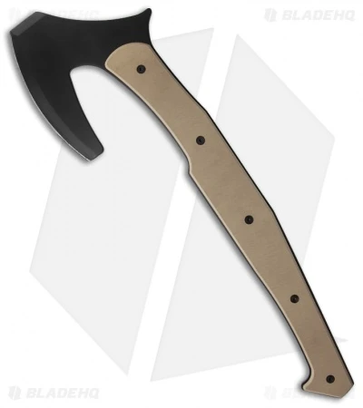 Boker Plus Tomahook Tactical Tomahawk (Black Plain) 09BO110 Boker Plus Tomahook Tactical Tomahawk (Black Plain) 09BO110 -Benchmade Store boker plus tan black axe 09bo110