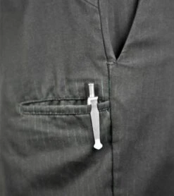 Mad Blacksmith City Dweller Pen-Cap Lanyard System (Milled Black) -Benchmade Store city dweller smooth satin pl s s pen lanyard pocket 1