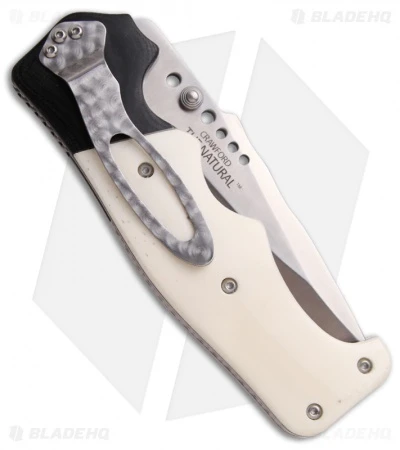 CRKT The Natural Spring Assisted Knife White Bone & G10 (3.88" Satin Plain) 7085 CRKT The Natural Spring Assisted Knife White Bone & G10 (3.88" Satin Plain) 7085 -Benchmade Store crkt 7085 the natural back