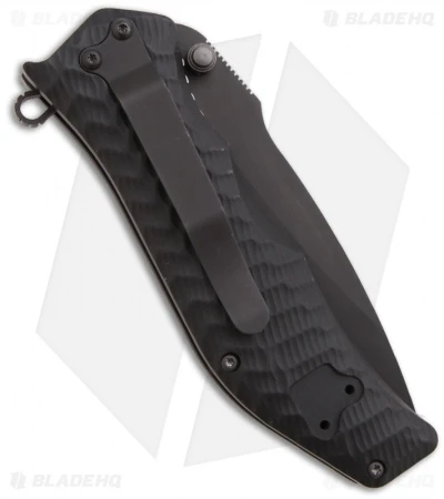 HTM Darrel Ralph Gun Hammer Torpedo SAO Spring Assisted Knife (3.5" Black) HTM Darrel Ralph Gun Hammer Torpedo SAO Spring Assisted Knife (3.5" Black) -Benchmade Store darrel ralph mfdrghtdhao back