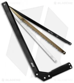 EKA 17" Viking Combi-Saw Aluminum Folding Handle -Benchmade Store eka 17 combi saw oxidized black handle eka 80017 blades 3