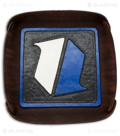 Fire Hall Knife & Leather Valet Tray w/ Blade HQ Overlay Fire Hall Knife & Leather Valet Tray W/ Blade HQ Overlay -Benchmade Store fire hall knifeleather valet tray blade hq overlay BHQ 49123 er