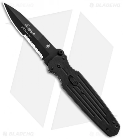 Gerber Covert Spring Assisted Knife Drop Point (3.75" Black Serr) 22-41966 Gerber Covert Spring Assisted Knife Drop Point (3.75" Black Serr) 22-41966 -Benchmade Store gerber covert fast clip black serr 22 41966 BHQ 4052 jr