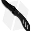 Gerber Instant Assisted Opening Knife (3.18" Black Serr) AO 2184 -Benchmade Store gerber g10 instant 31 002184