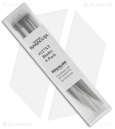 Havalon Baracuta Quik-Change Replaceable Fillet Blades (#127XT) 5-Pack Havalon Baracuta Quik-Change Replaceable Fillet Blades (#127XT) 5-Pack -Benchmade Store havalon baracuta quik change blades fillet 5pack