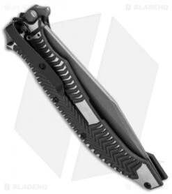 HTM Darrel Ralph AXD 5.5 Spring Assisted Knife Two-Tone Ti (5.5" Bead Blast) 4 HTM Darrel Ralph AXD 5.5 Spring Assisted Knife Two-Tone Ti (5.5" Bead Blast) -Benchmade Store htm axd assist bb bowie cm side