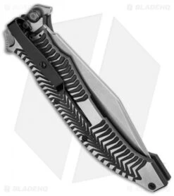 HTM Darrel Ralph AXD 5.5 Spring Assisted Knife Two-Tone Ti (5.5" Stonewash) -Benchmade Store htm axd assist sw bowie cm side